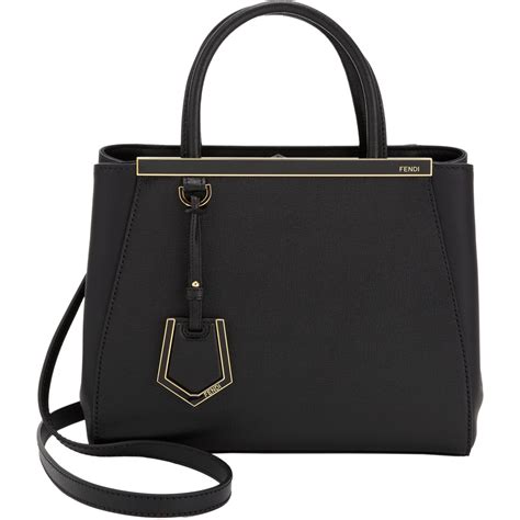 fendi 2jours black mini|Fendi 2Jours Tote Bags for Women for sale .